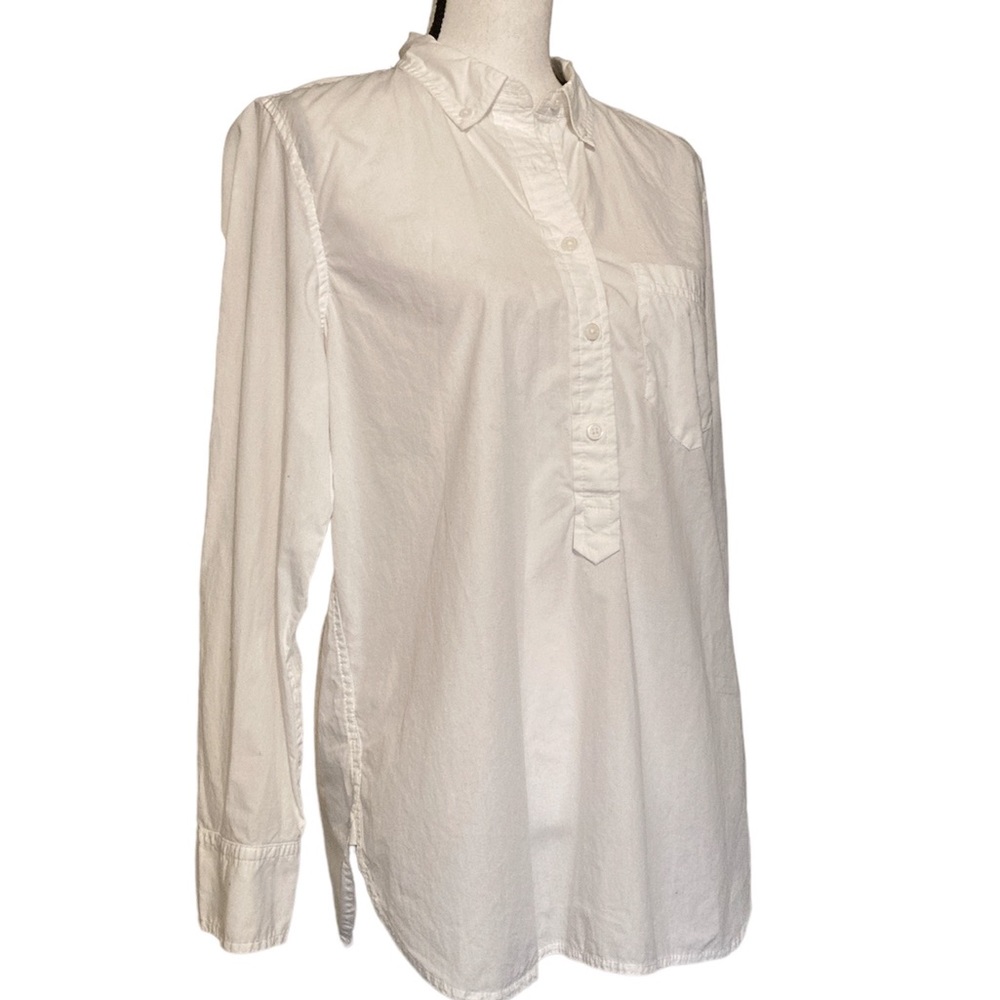 j.Crew Pop Over Tunic Top Shirt